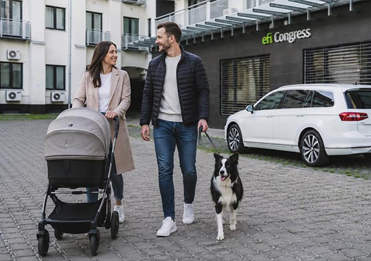 Baby friendly i dog friendly hotel Brno