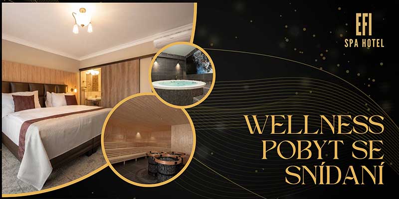 EFI SPA Hotel - Wellness-Aufenthalt für 1 Nacht mit Frühstück für 2 Personen
