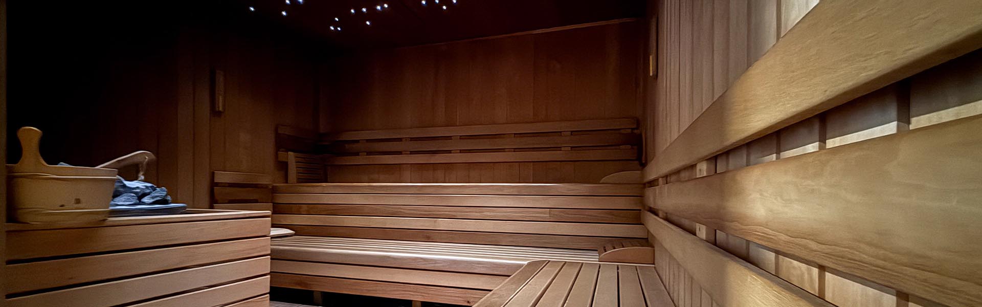EFI Palace Wellness finská sauna